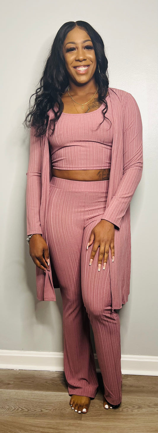 Mauve-elous 3 piece set