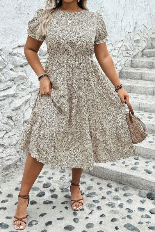 Leopard Print Dress