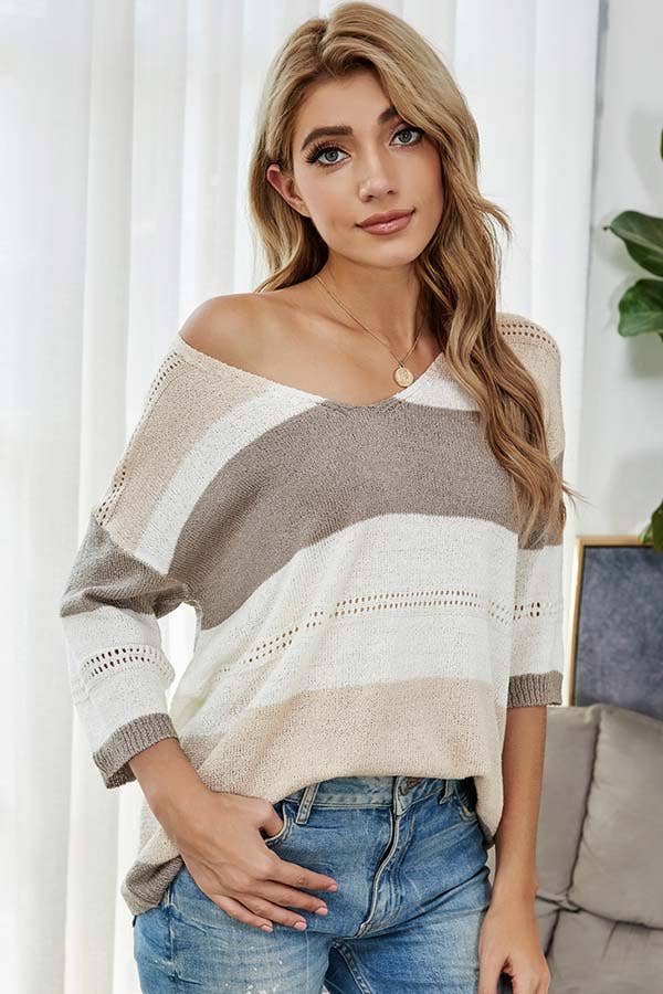 Stone  Lightweight Sweater