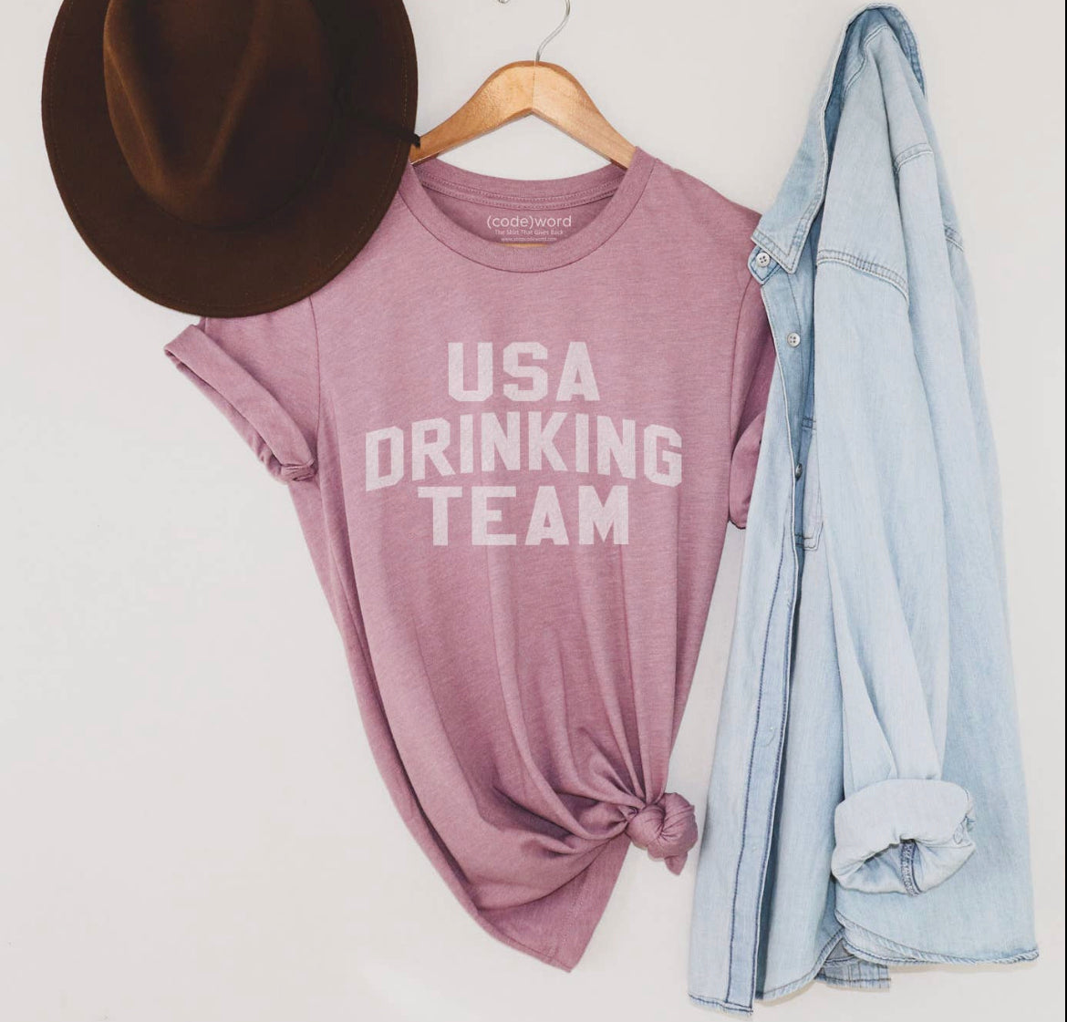 USA Drinking Team Tee